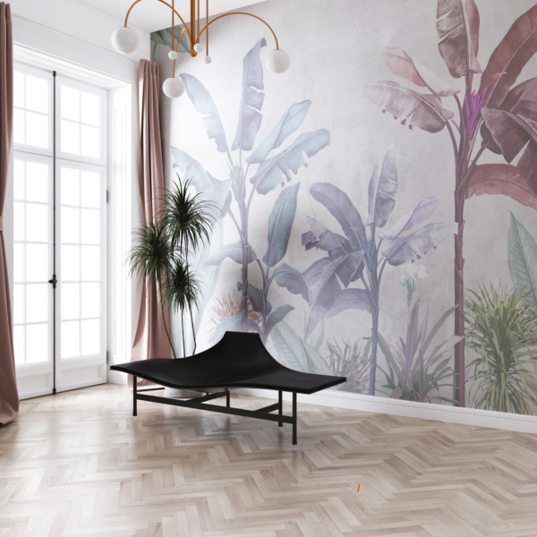 Zidni zidni zid od lišća banane