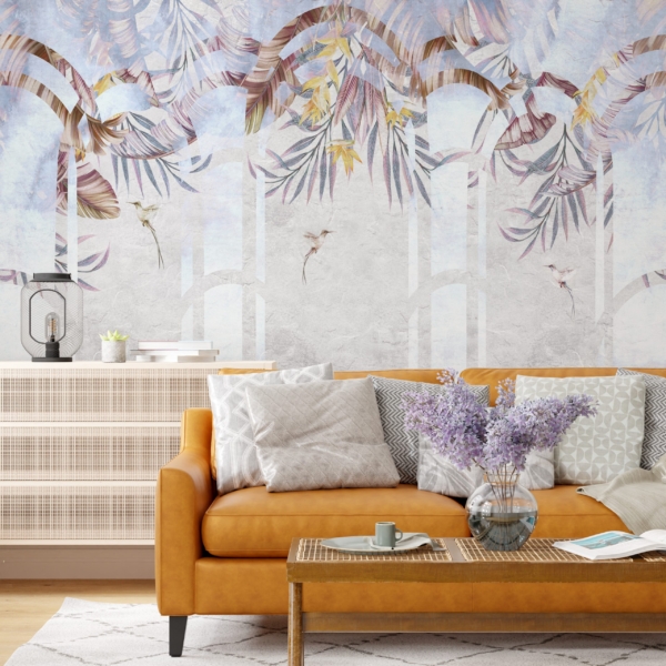 Foto pozadina Male ptice u 3D