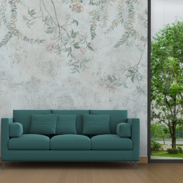 Foto pozadina Mali zeleni listovi