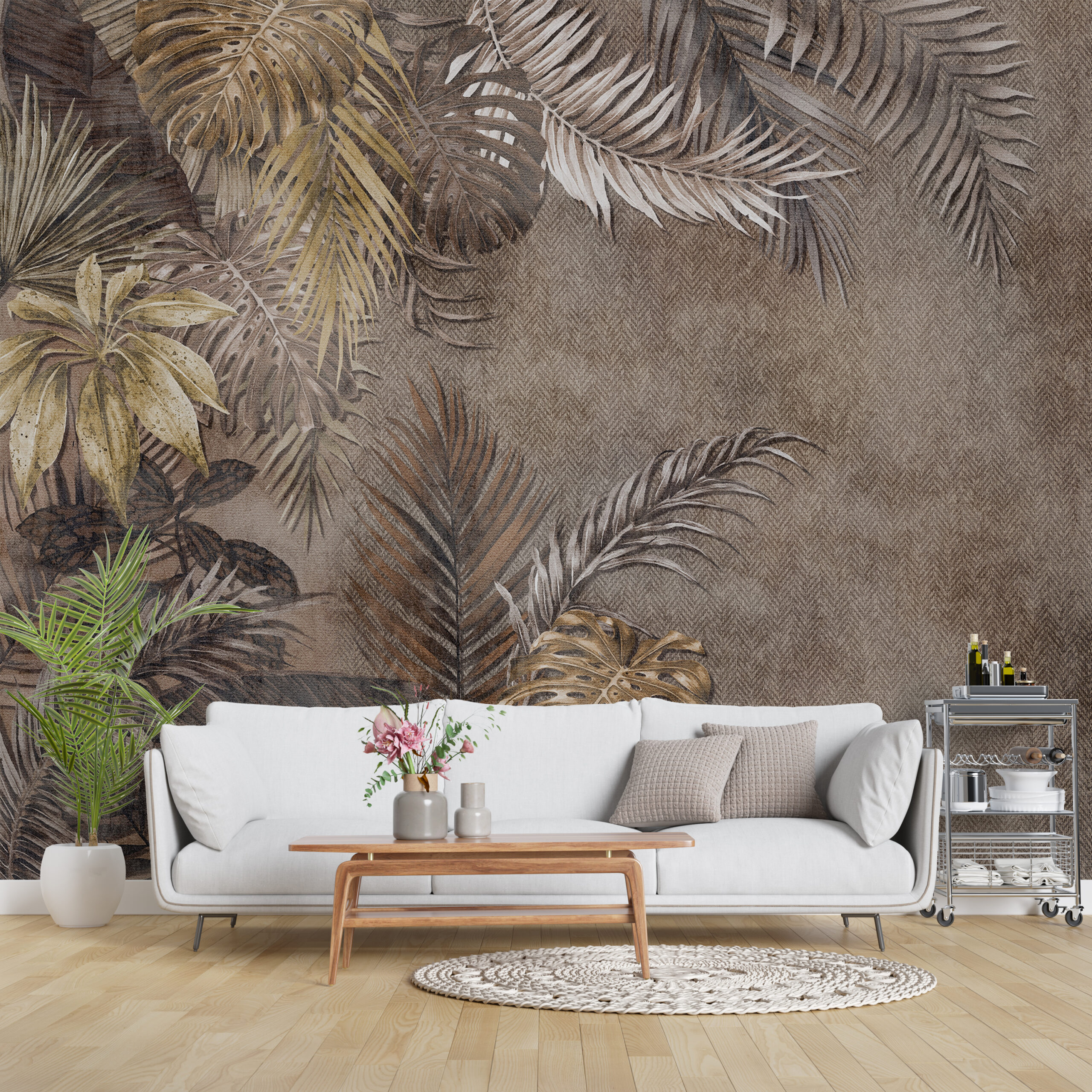 Zidni mural Fern Leaf