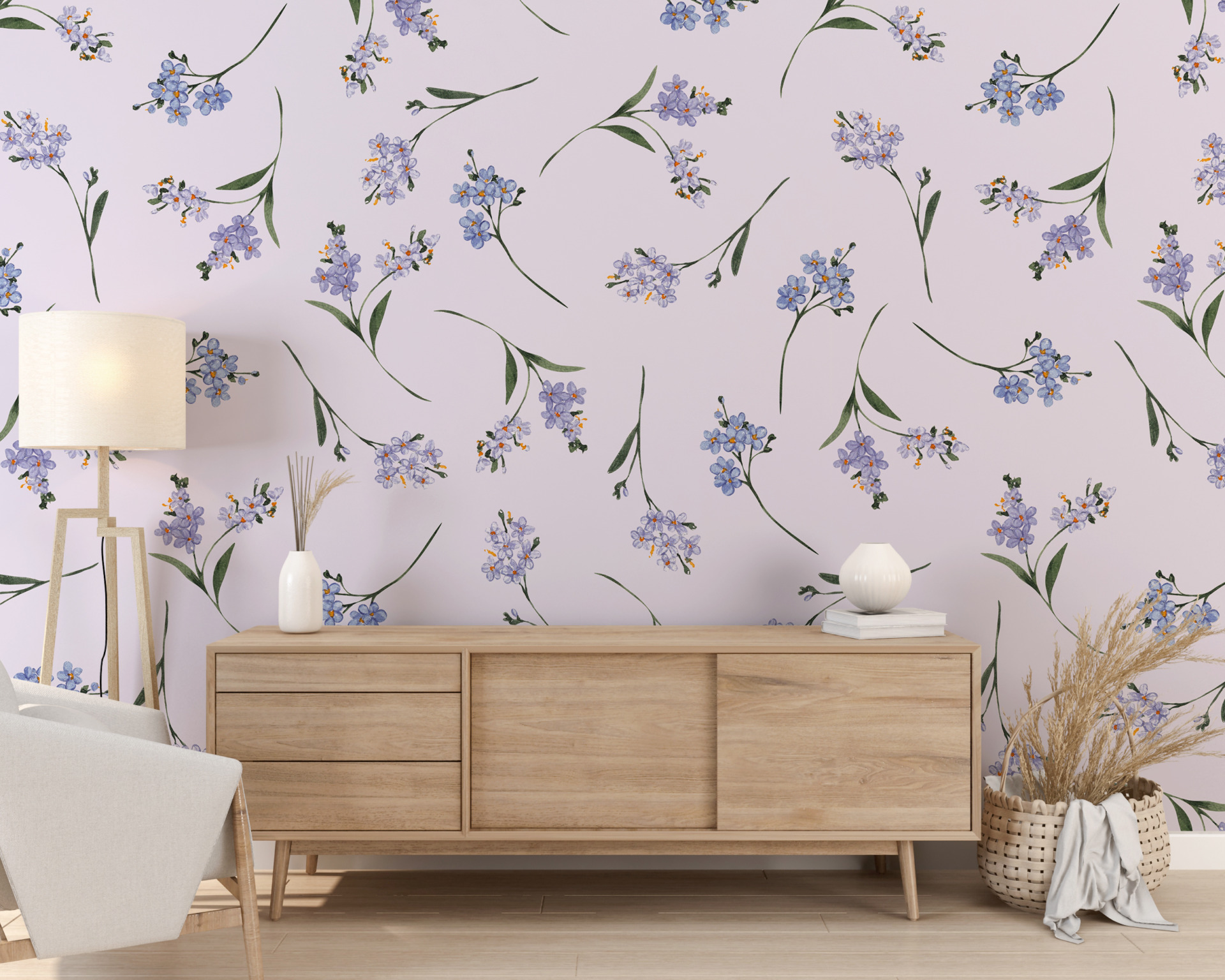 Tapete za plavo cvijeće