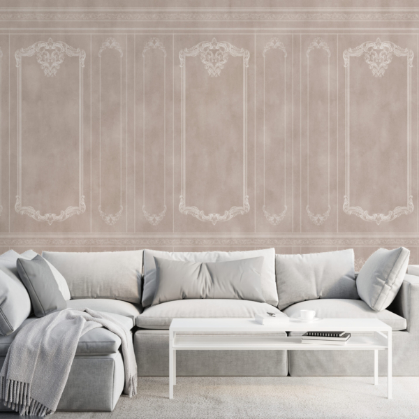 Zidni zidni zid s motivom lavljih usta