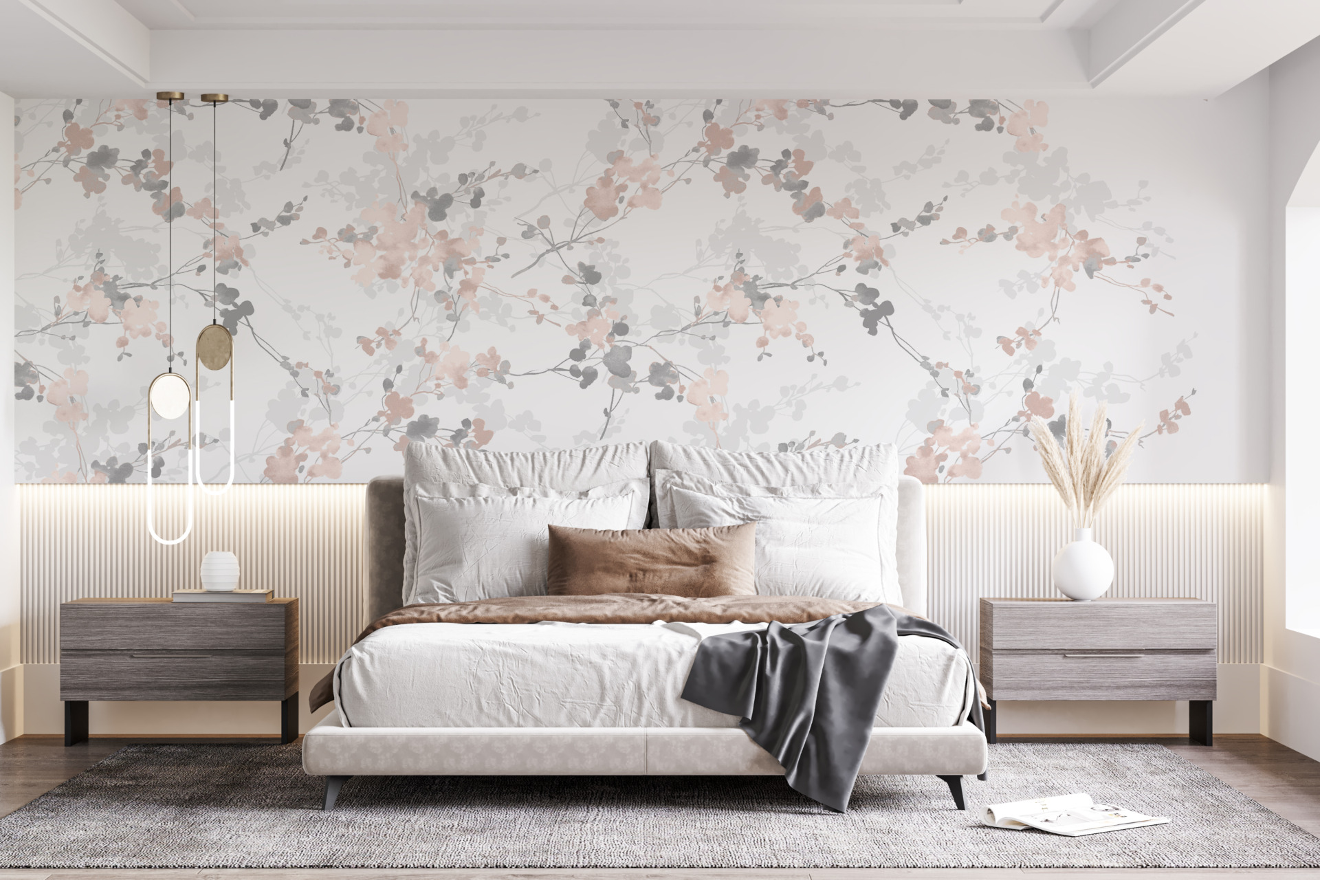 Zidni mural s proljetnom tematikom