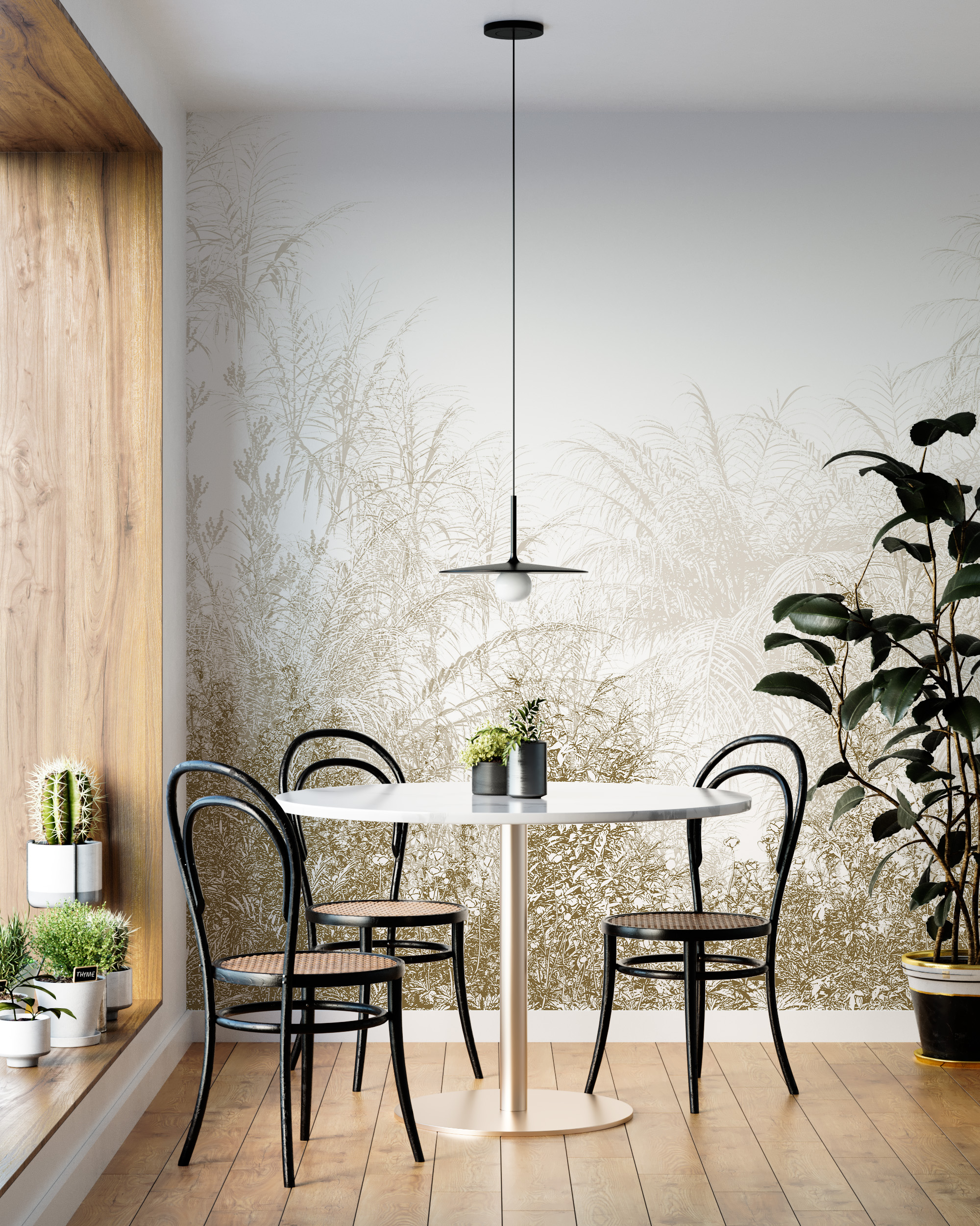 Zidni mural Divlja livada