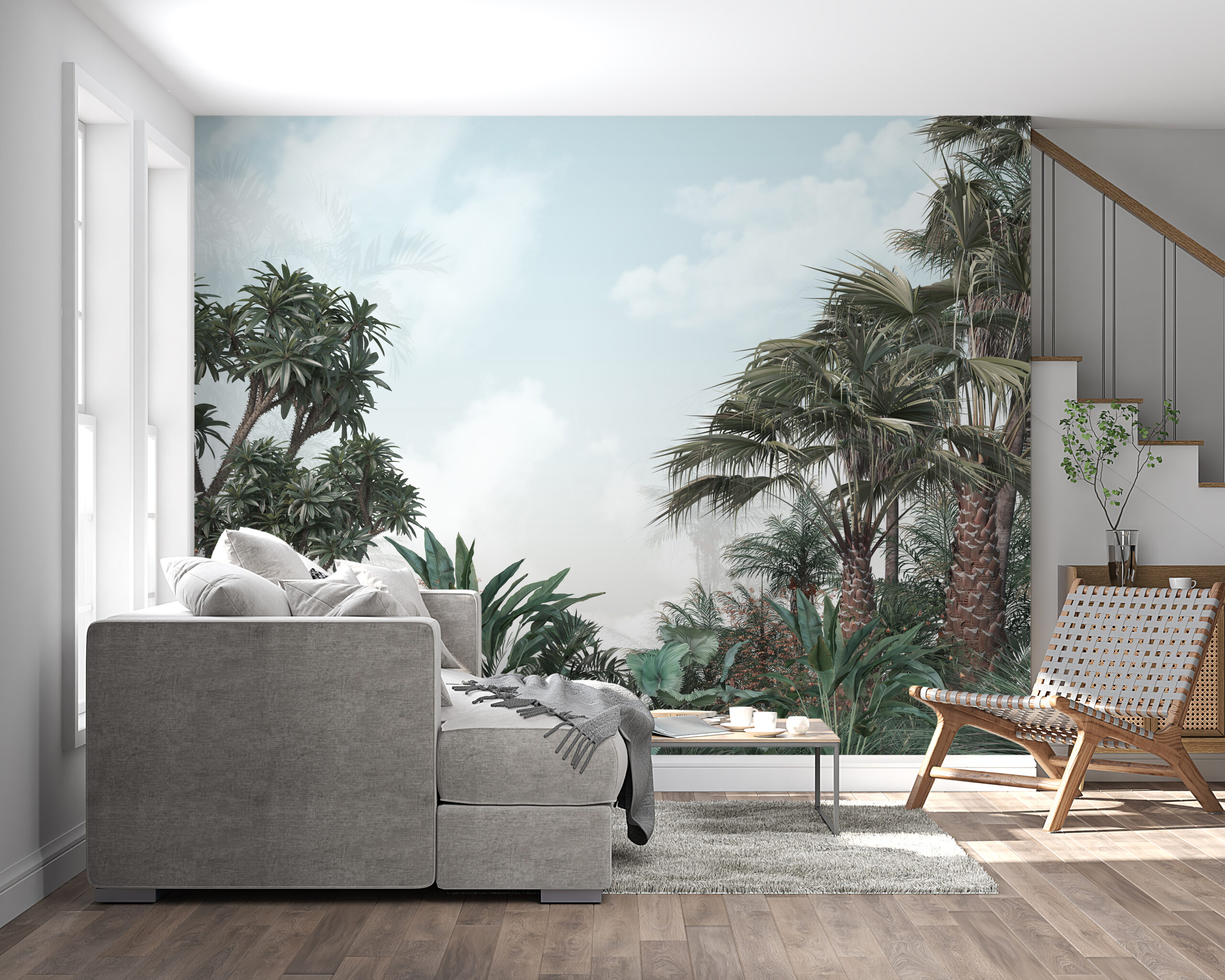 Zidni mural Nebo iznad džungle