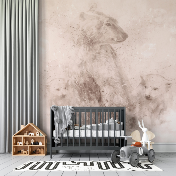 Zidni mural Obitelj medvjeda