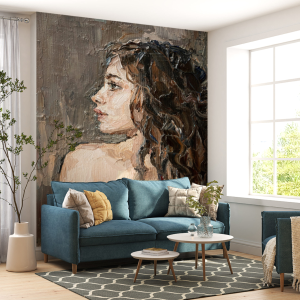 Zidni mural za djevojčice