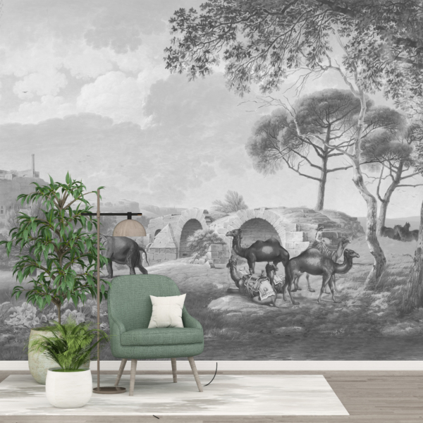 Zidni mural karavani Rest