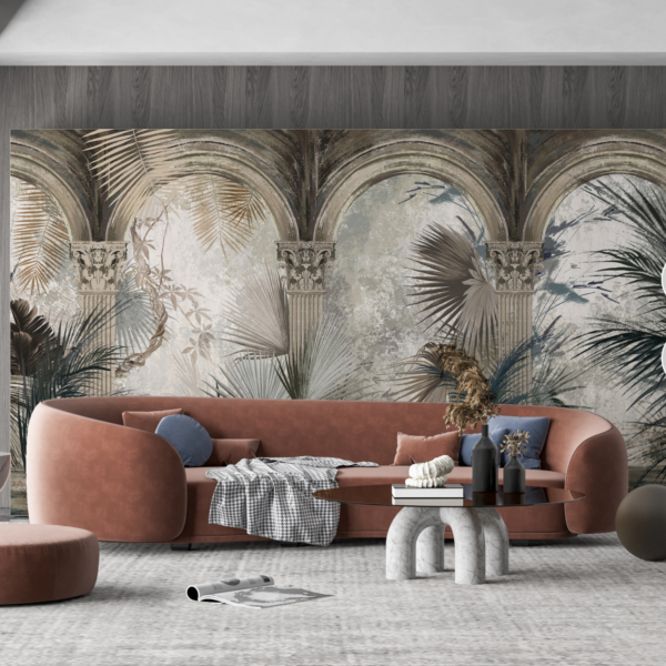 Zidni mural Palm Colonnade