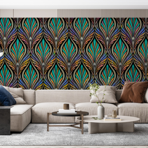 Zidni mural Peacock Eye