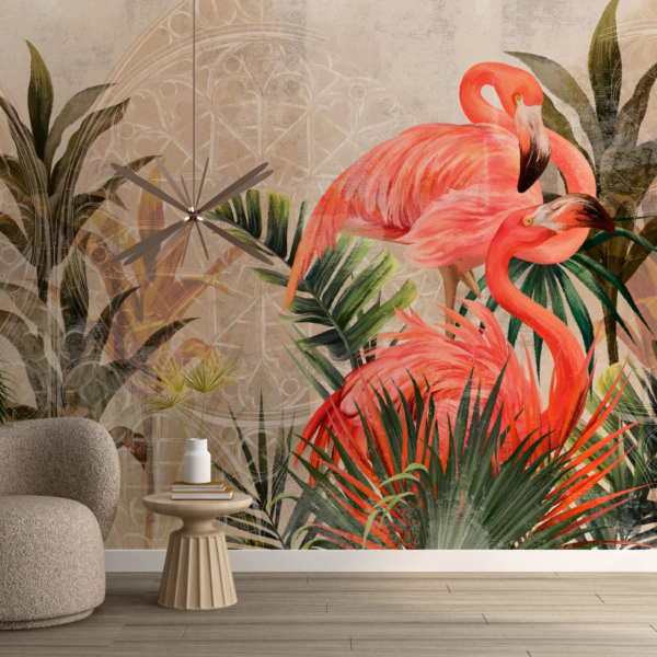 Zidni mural Pelikani u arkadama