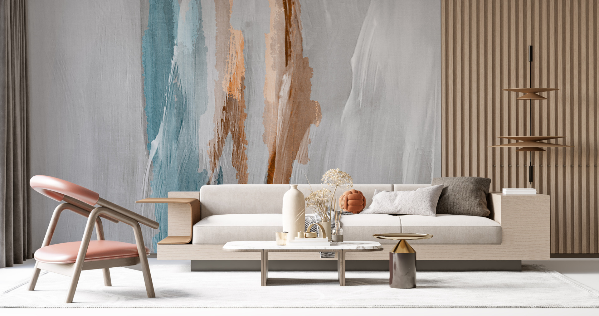 Zidni mural Brushstroke