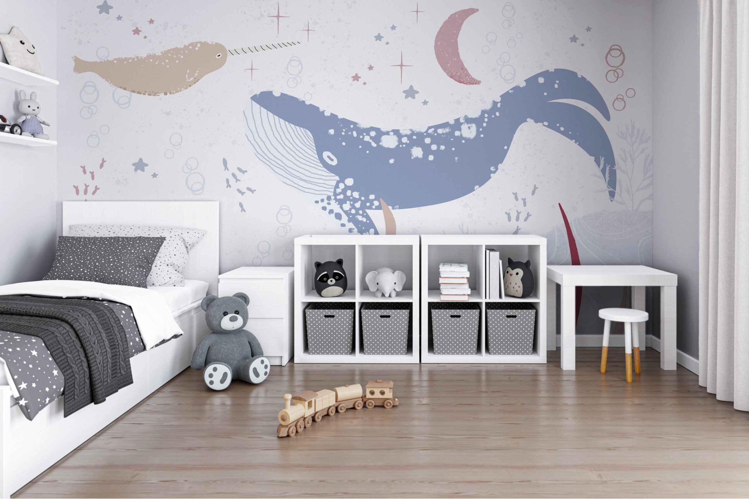 Zidni mural podvodnog svijeta