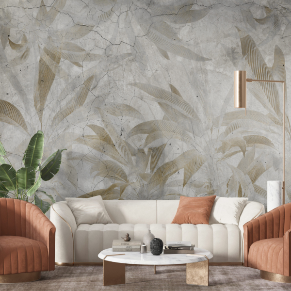 Zidni mural Cracked Palm