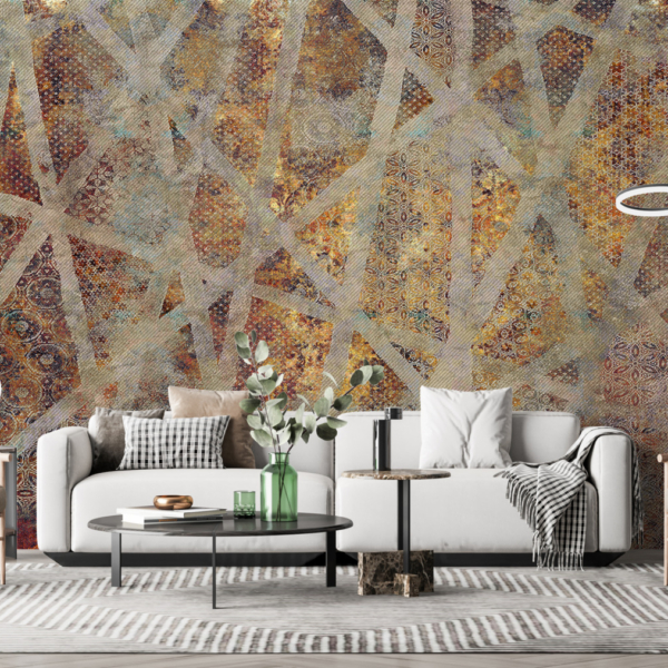 Fototapete izrezane prugama