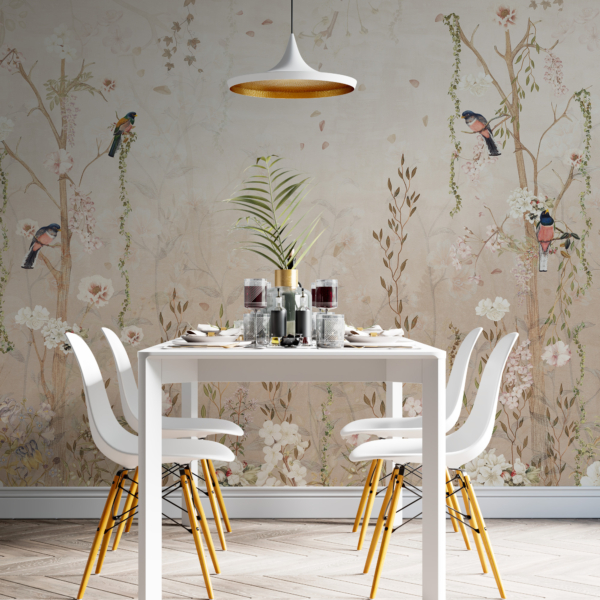 Zidni mural Ptičji pjev