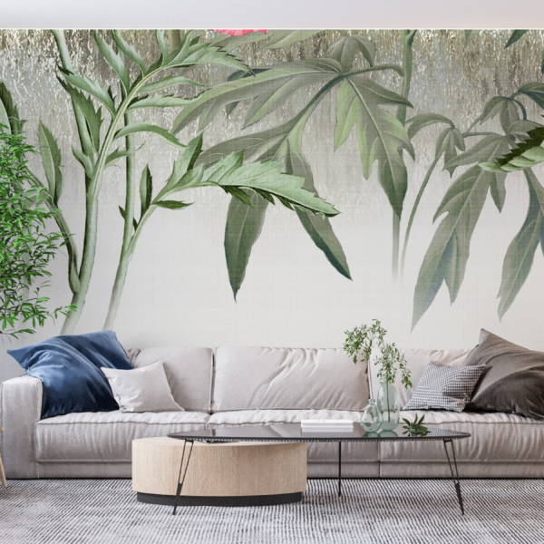 Cvjetna zidna grafika