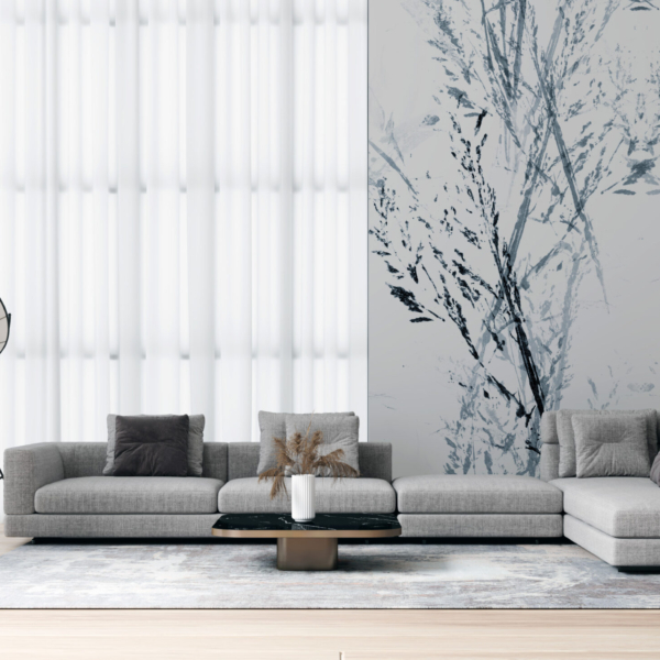 Zidni mural cvjetne kompozicije