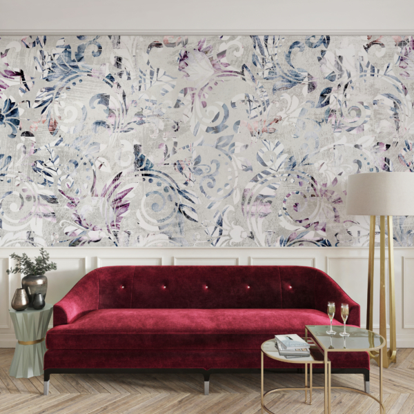 Zidni zidni zidni zid biljnog mozaika