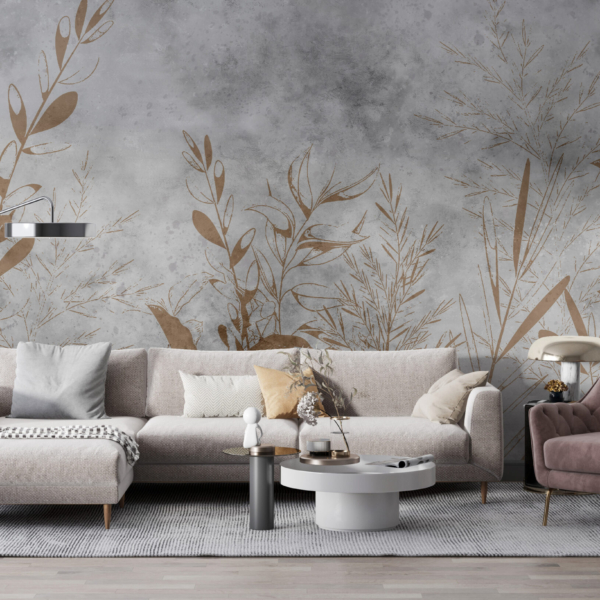 Zidni mural za crtanje biljaka