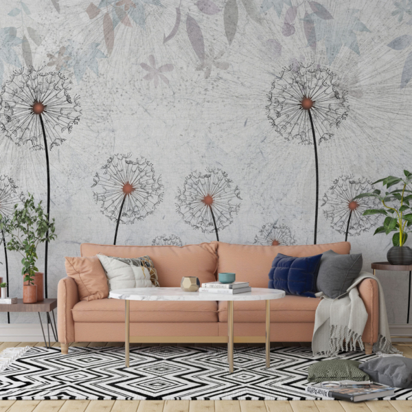 Zidni mural Red maslačaka