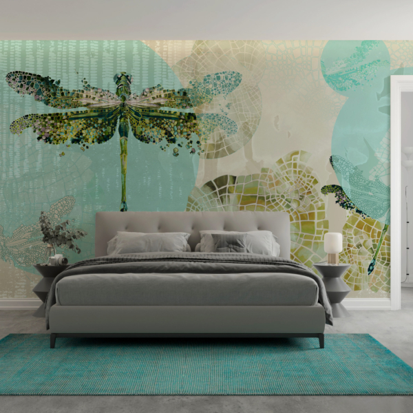 Zidni mural Usamljeni vretenca