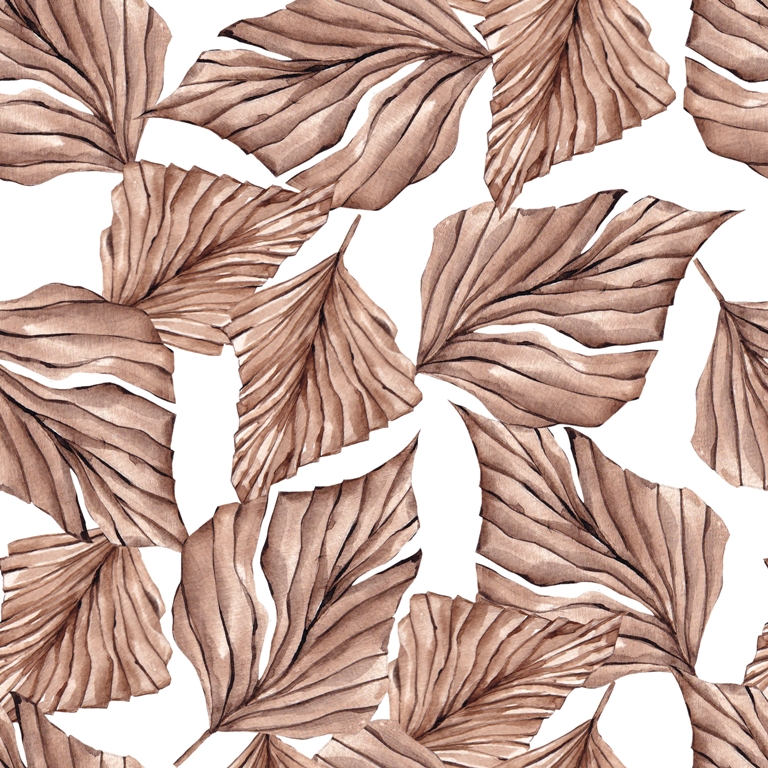 Fototapeta-Sciana-Brazowych-Lisci_1677702796-1