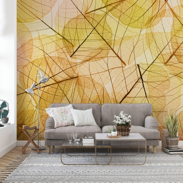 Zidna freska Šareno lišće