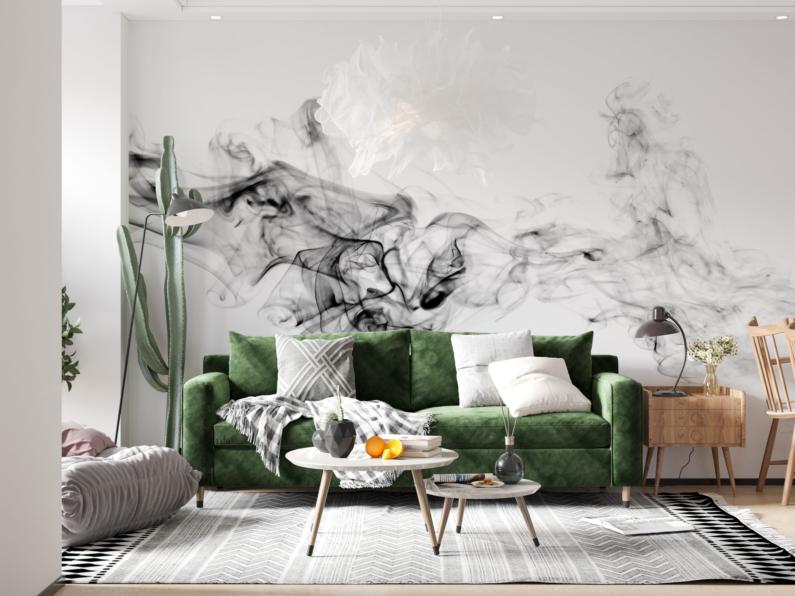 Zidni mural Smoke Trail