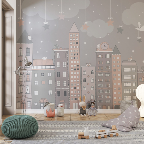 Zidni mural Uspavani grad