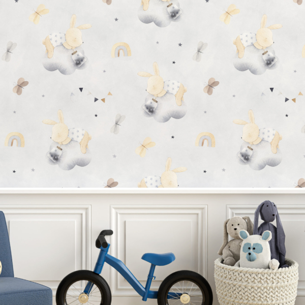 Zidni mural Uspavani zeko