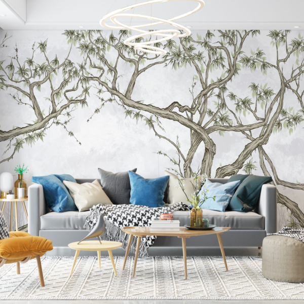 Zidni mural Tangled Branches