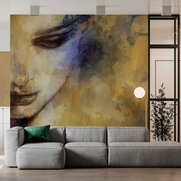 Zidni mural Downcast Eyes