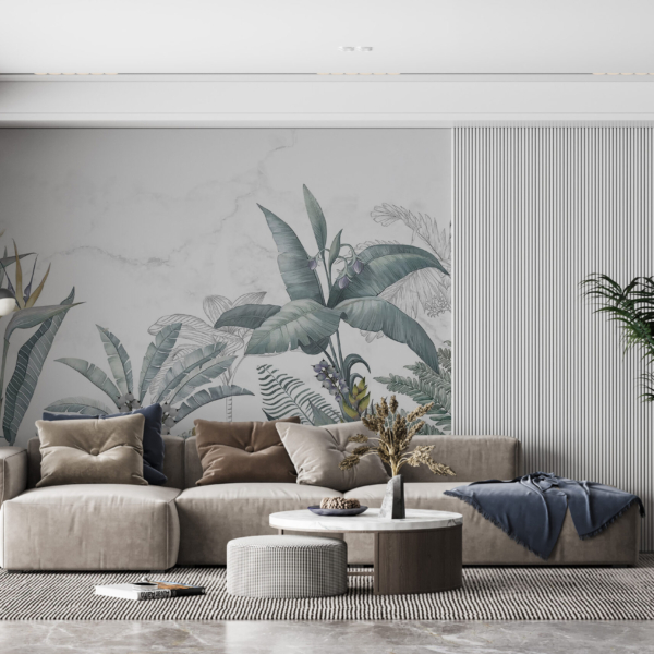 Zidni zid Strelitzia bez boje