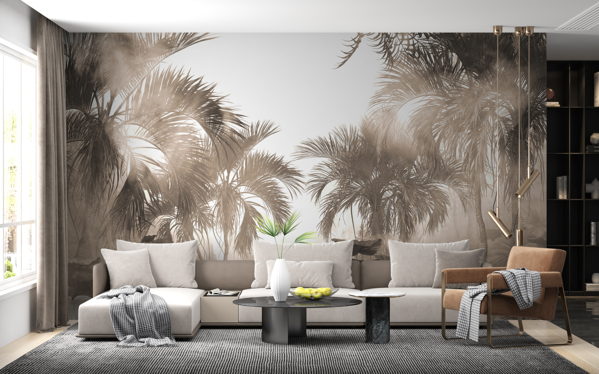 Zidna freska u džungli