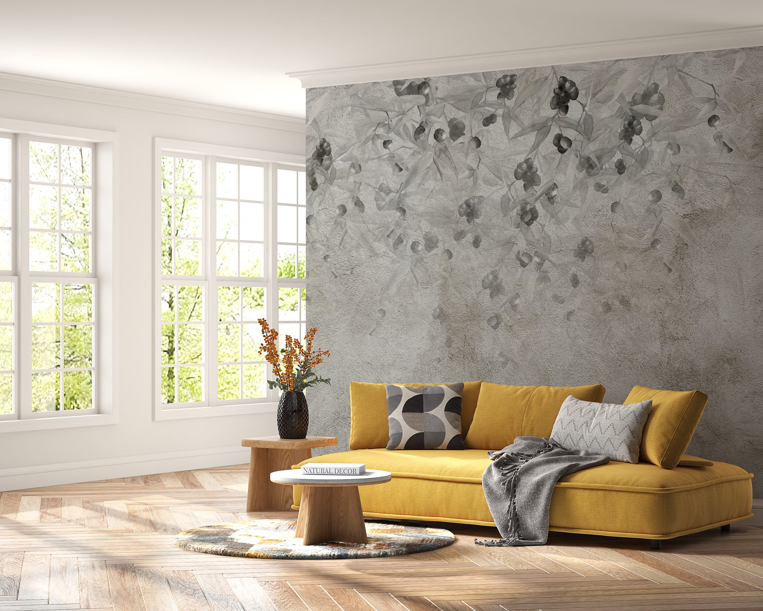 Pozadina Sive masline