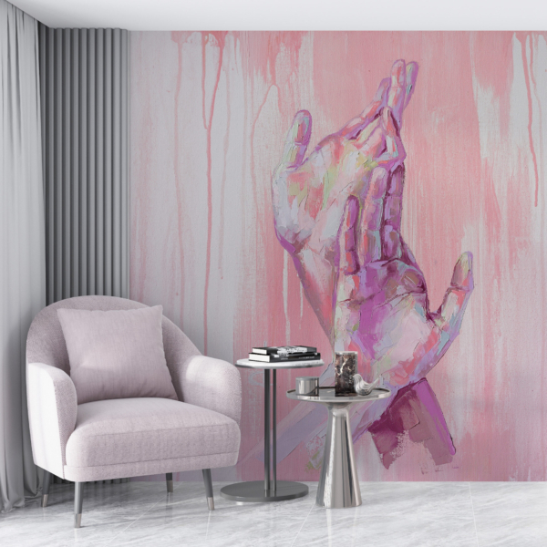 Zidni mural Hand Dance