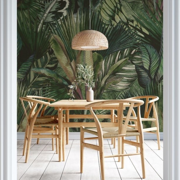 Zidni mural Tropical Bouquet