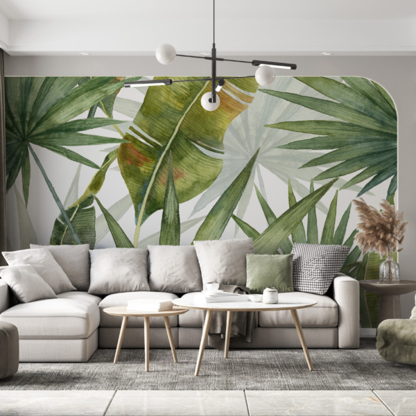 Zidni mural Tropical Leaves