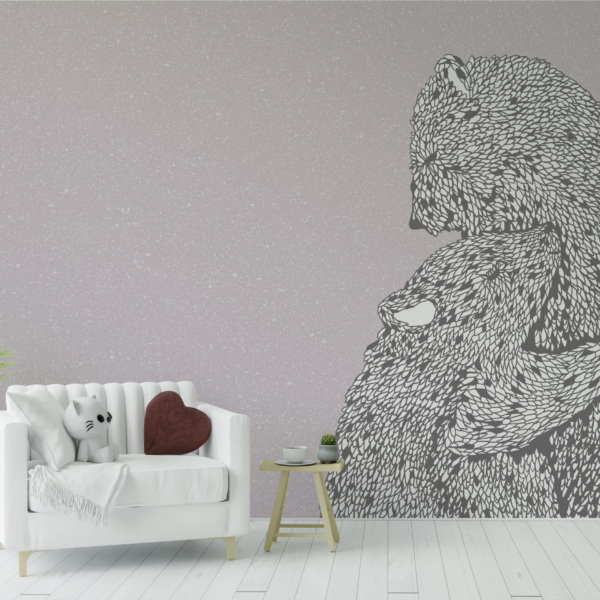 Zidni mural Bear Hug