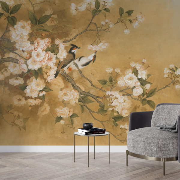 Zidni mural Cvijet trešnje