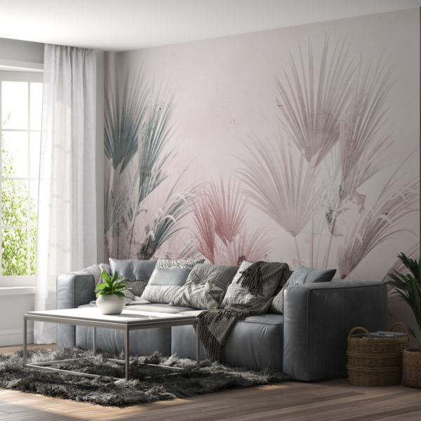 Ljubitelji zidnih tapeta šarenih trava