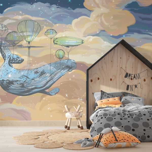 Zidni mural Kit na noćnom nebu