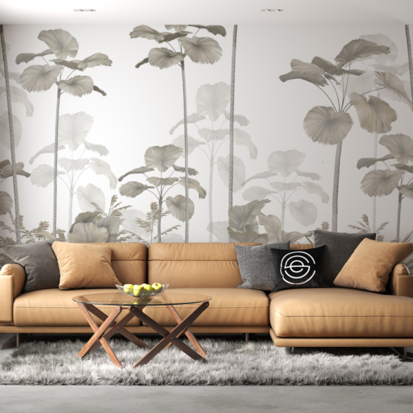 Zidna stena Visoke palme među travom