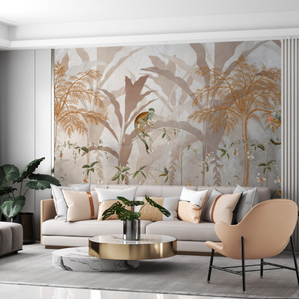 Zidni mural Zabava na drveću