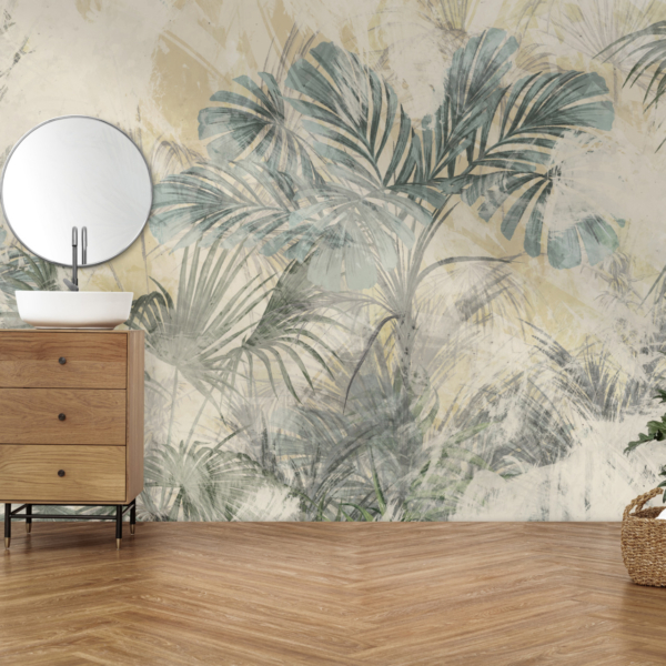 Zidni zidni zid Oslikano lišće