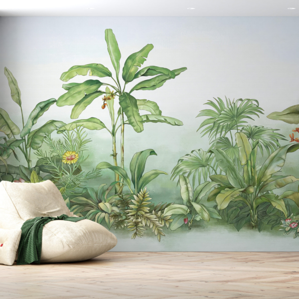 Zidni mural Zelena džungla