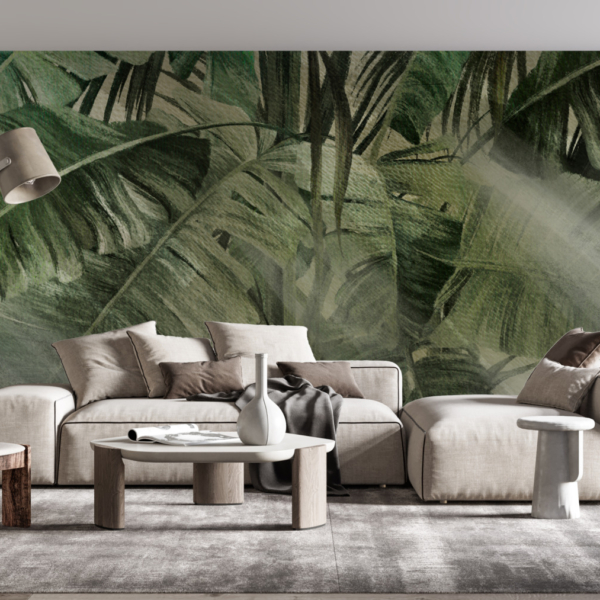 Zidni mural Zeleni stup