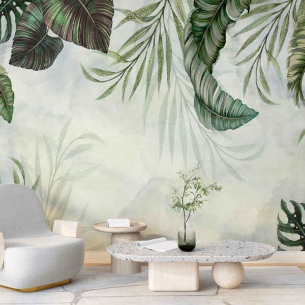 Zidni mural Green Frame