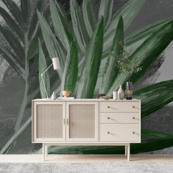 Zidni mural Zelene grančice